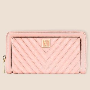 NWT  Victoria Secret Large Wallet with Zip